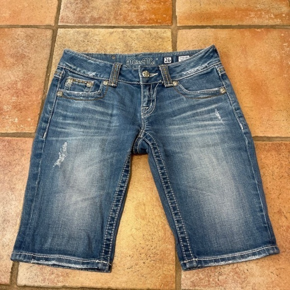 Miss me Bermuda Jean shorts 26